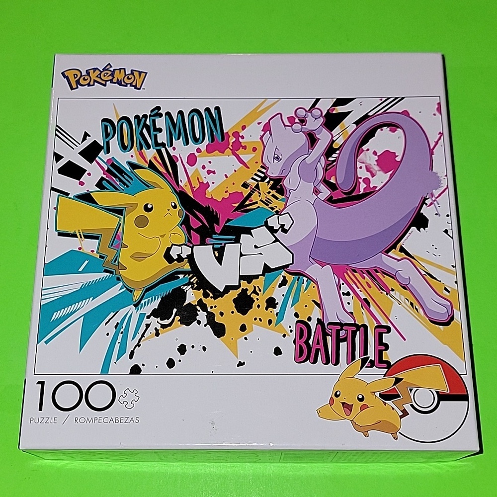 (J6) Pokémon battle jig saw puzzle 100 piece
